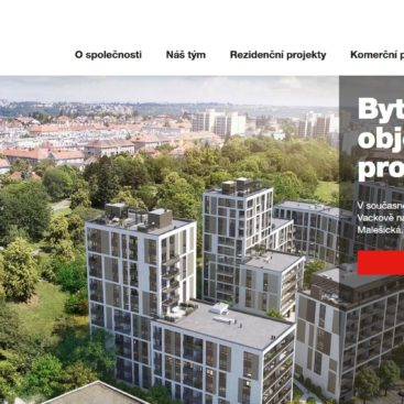 Metrostav Development web